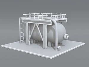 industrial tank 3D Print Model