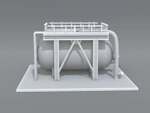industrial tank 3D Print Model