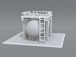 industrial tank 3D Print Model