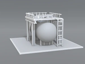 industrial tank 3D Print Model