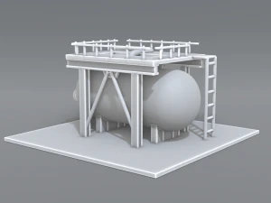 industrial tank 3D Print Model