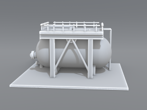 industrial tank Modelo de Impressão 3D