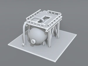 industrial tank 3D Print Model