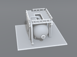 industrial tank Modelo de Impressão 3D