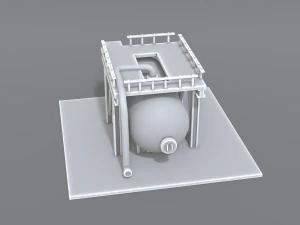 industrial tank 3D Print Model