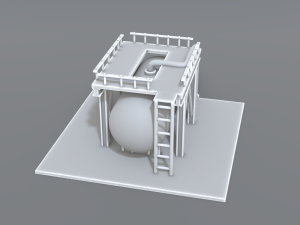 industrial tank Modelo de Impressão 3D