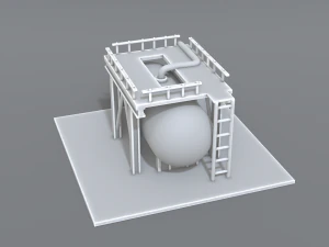 industrial tank 3D Print Model