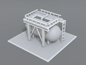 industrial tank 3D Print Model