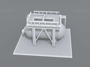 industrial tank Modelo de Impressão 3D