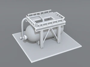 industrial tank 3D Print Model