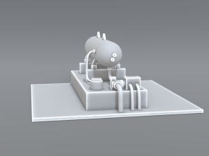 industrial tank 3D प्रिंट मॉडल