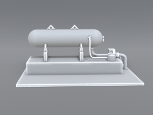 industrial tank 3D प्रिंट मॉडल