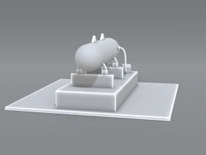 industrial tank 3D Print Model