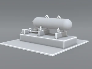 industrial tank 3D Print Model