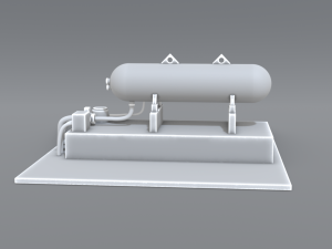 industrial tank 3D प्रिंट मॉडल