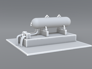 industrial tank 3D प्रिंट मॉडल