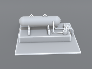 industrial tank 3D प्रिंट मॉडल