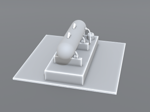 industrial tank 3D प्रिंट मॉडल