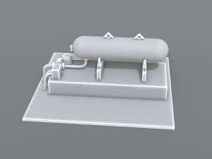 industrial tank 3D प्रिंट मॉडल