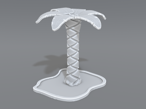 palm tree 3D Print Model