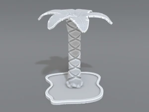 palm tree 3D Print Model