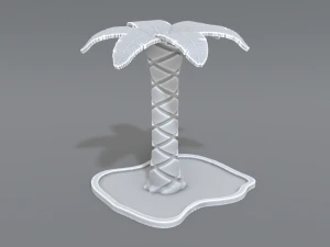 palm tree 3D Print Model