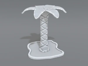 palm tree 3D Print Model