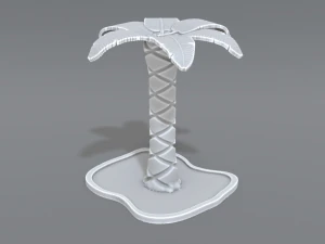 palm tree 3D Print Model