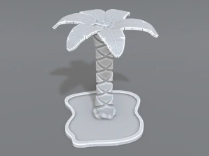 palm tree 3D Print Model