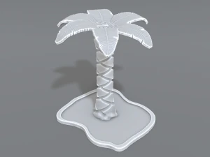palm tree 3D Print Model