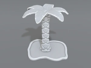 palm tree 3D Print Model