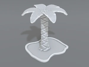 palm tree 3D Print Model