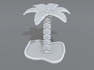 palm tree 3D Print Model