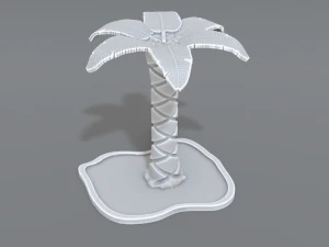 palm tree 3D Print Model