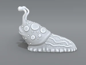 cartoon slug 3D Print Model