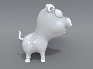 cartoon piggy Modelo de Impressão 3D
