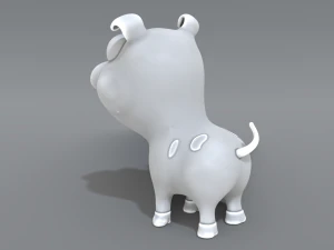 cartoon piggy 3D Print Model