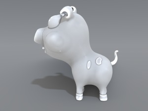 cartoon piggy Modelo de Impressão 3D