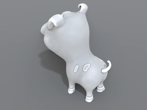 cartoon piggy 3D Print Model