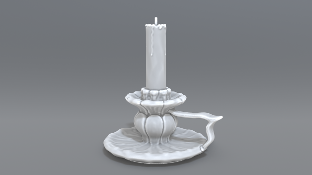 candlestick Modelo de Impressão 3D .c4d .max .obj .3ds .fbx .stl .blend 