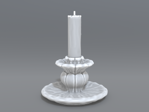 candlestick Modelo de Impressão 3D
