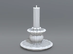 candlestick 3D Print Model