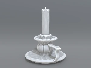 candlestick 3D Print Model