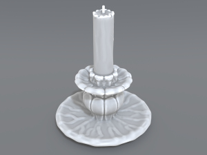candlestick Modelo de Impressão 3D