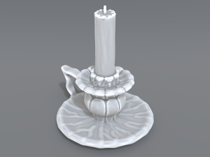 candlestick Modelo de Impressão 3D
