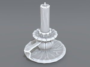 candlestick Modelo de Impressão 3D