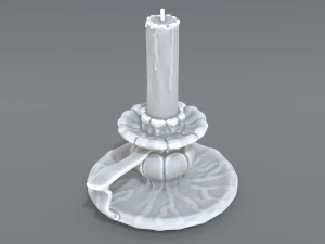 candlestick 3D Print Model