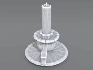 candlestick Modelo de Impressão 3D