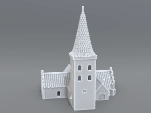 bogense church 3D Print Model
