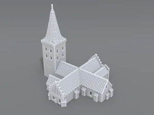 bogense church 3D Print Model